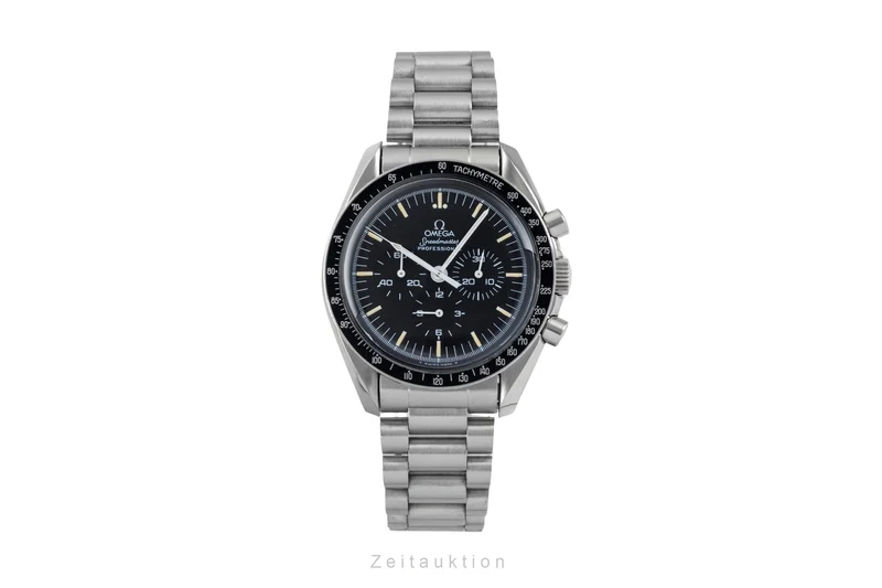 Omega Speedmaster Moonwatch chronograph steel manual winding men's watch 145.0022 [2605366]