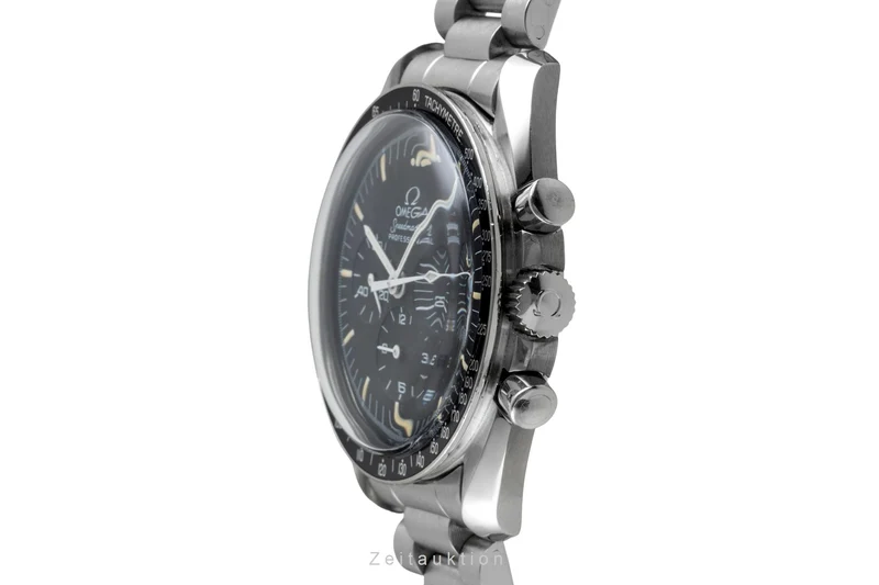 Omega Speedmaster Moonwatch chronograph steel manual winding men's watch 145.0022 [2605366]