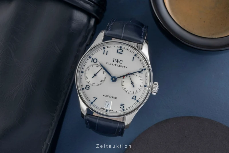 IWC Portugieser steel automatic men's watch IW500107 LP: 14000EUR [2604731]
