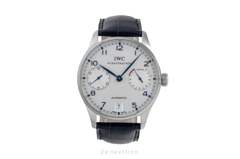 IWC Portugieser steel automatic men's watch IW500107 LP: 14000EUR [2604731]