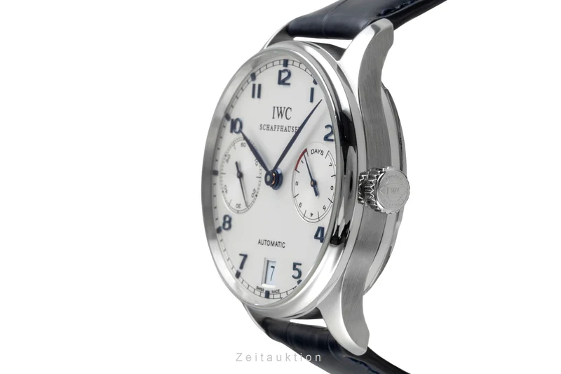 IWC Portugieser steel automatic men's watch IW500107 LP: 14000EUR [2604731]