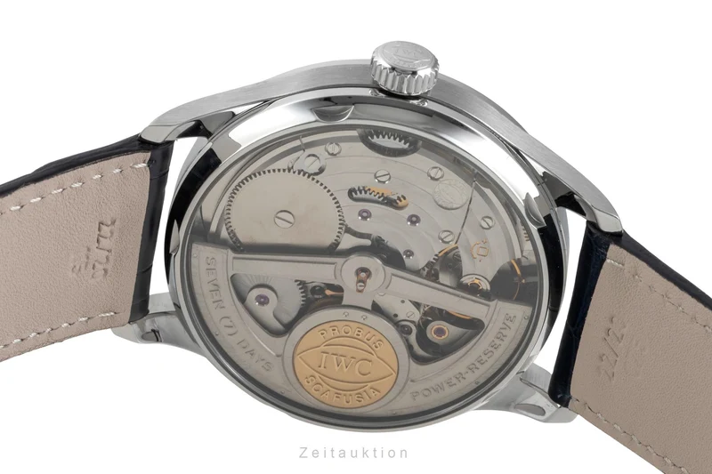 IWC Portugieser steel automatic men's watch IW500107 LP: 14000EUR [2604731]
