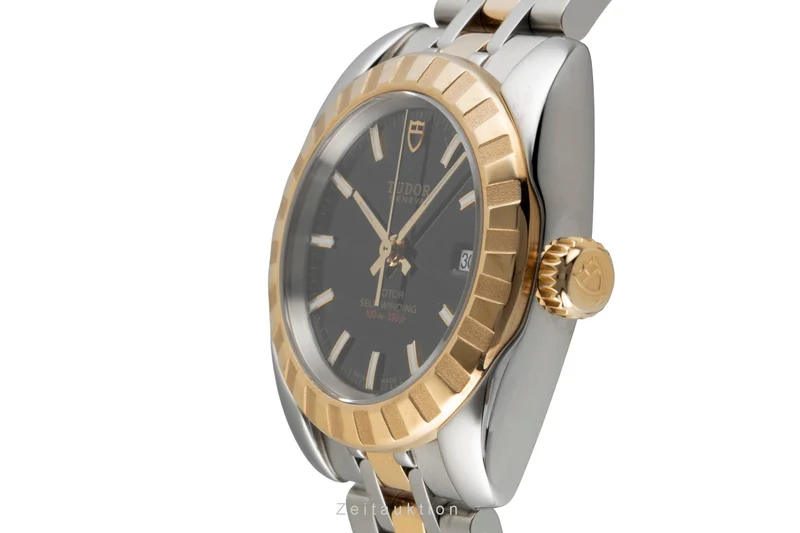 Tudor Classic Date steel / gold automatic women's watch 22013 [2605316]