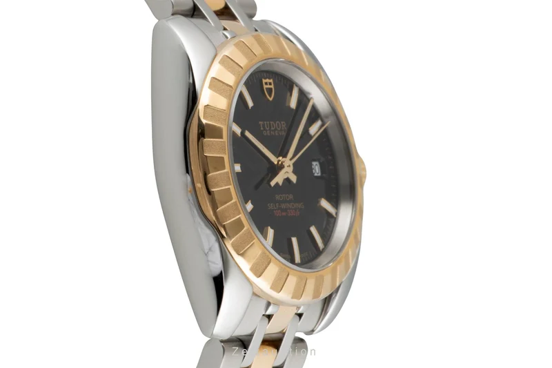 Tudor Classic Date steel / gold automatic women's watch 22013 [2605316]
