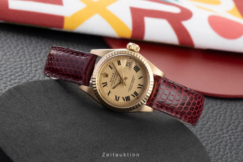 Rolex Lady Datejust 18 ct gold automatic women's watch 6917 Vintage [2604644]