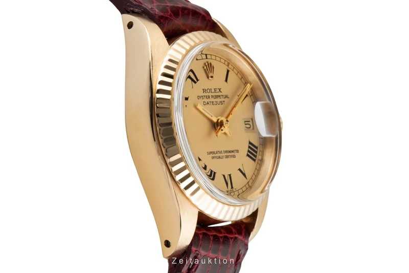 Rolex Lady Datejust 18 ct gold automatic women's watch 6917 Vintage [2604644]