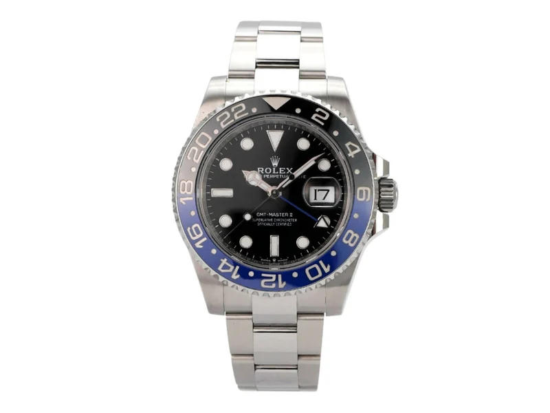Rolex GMT-Master II Edelstahl 126710BLNR Oyster-Band