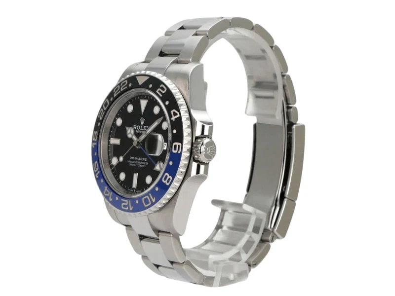 Rolex GMT-Master II Edelstahl 126710BLNR Oyster-Band