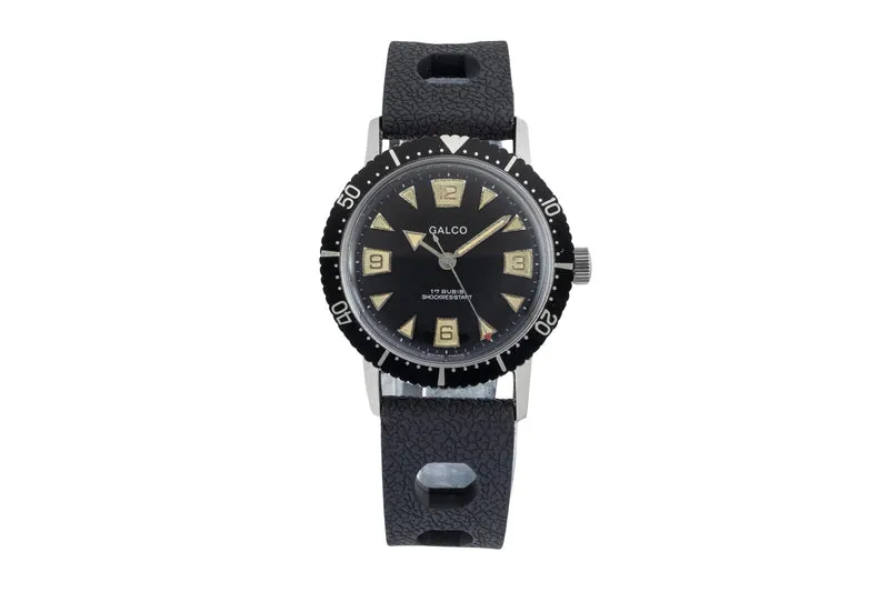 Gallet Multichron SUB steel manual winding men's watch Vintage [2603485]