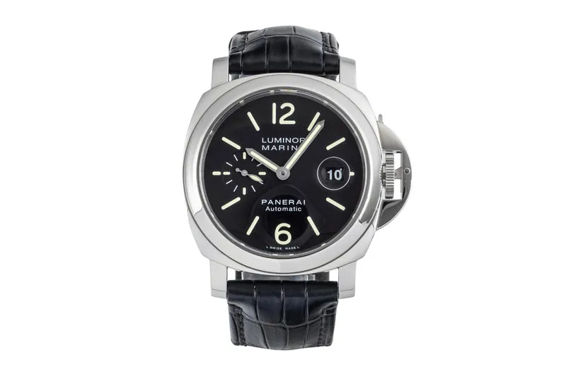 Panerai Luminor Marina steel automatic men's watch PAM00104 LP: 9200EUR [2605067]