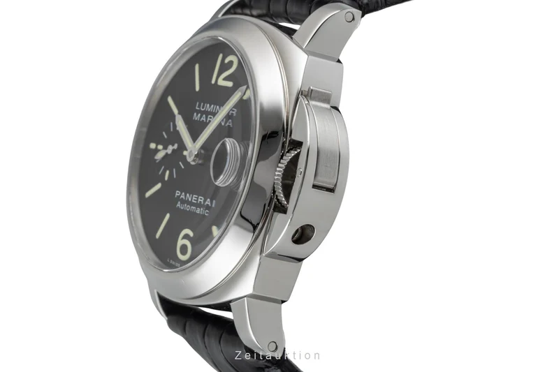 Panerai Luminor Marina steel automatic men's watch PAM00104 LP: 9200EUR [2605067]