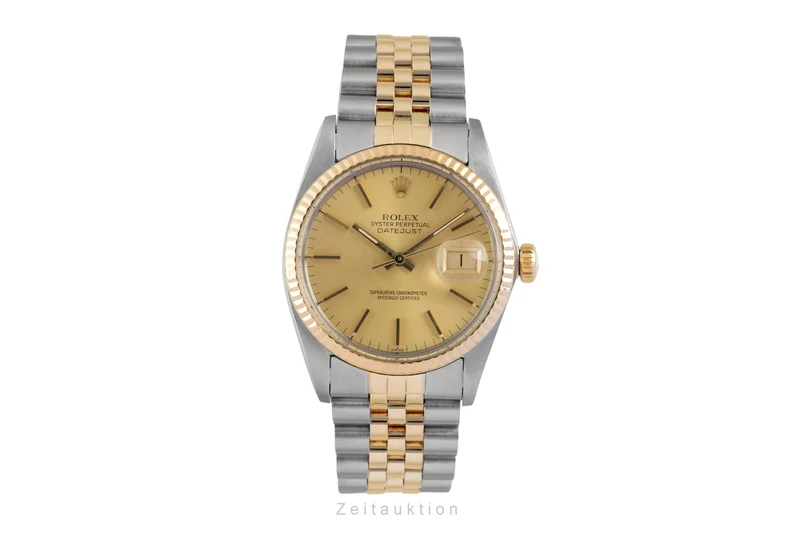 Rolex Datejust steel / gold automatic men's watch 16013 Vintage [2604979]
