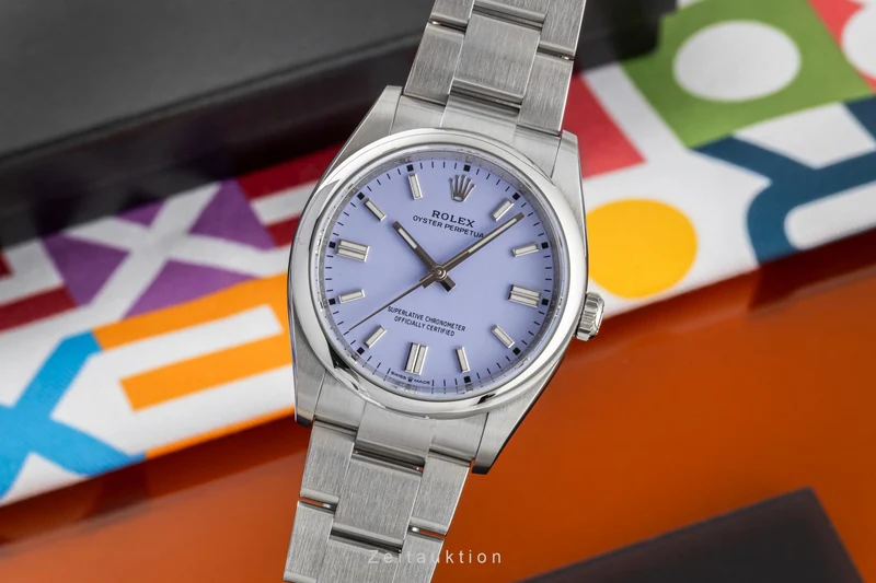 Rolex Oyster Perpetual steel automatic men's watch 126000-0013 [2605119]