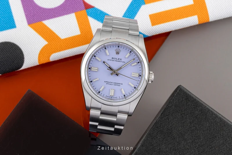Rolex Oyster Perpetual steel automatic men's watch 126000-0013 [2605119]