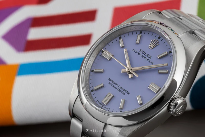 Rolex Oyster Perpetual steel automatic men's watch 126000-0013 [2605119]