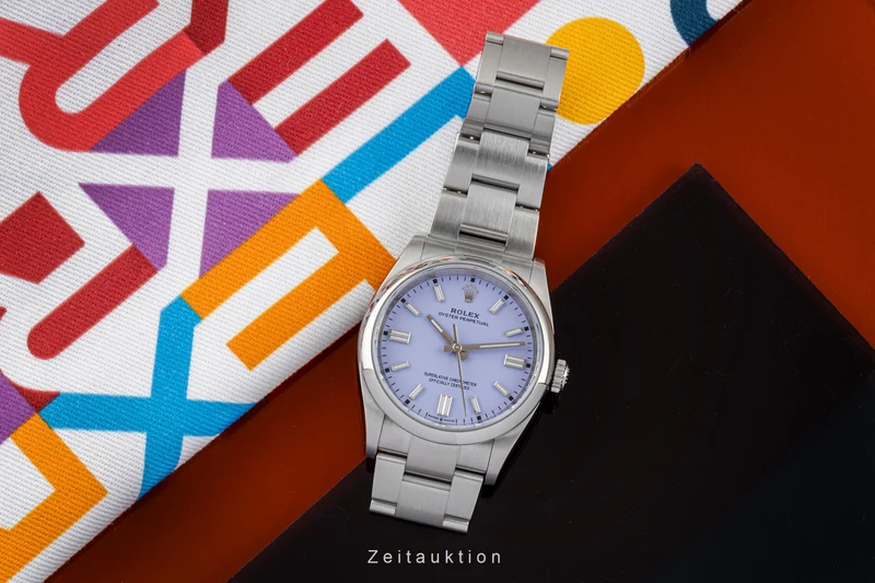 Rolex Oyster Perpetual steel automatic men's watch 126000-0013 [2605119]