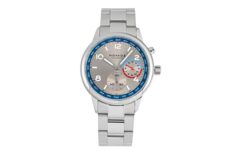 Nomos Club steel automatic men's watch 791 LP: 4400EUR [2604535]