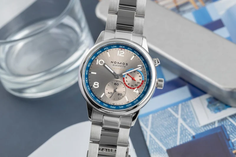 Nomos Club steel automatic men's watch 791 LP: 4400EUR [2604535]