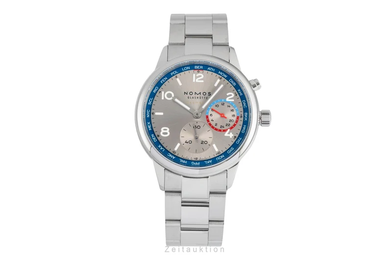 Nomos Club steel automatic men's watch 791 LP: 4400EUR [2604535]