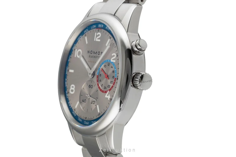 Nomos Club steel automatic men's watch 791 LP: 4400EUR [2604535]
