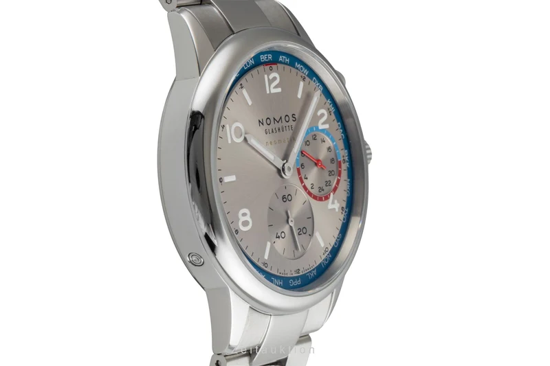Nomos Club steel automatic men's watch 791 LP: 4400EUR [2604535]