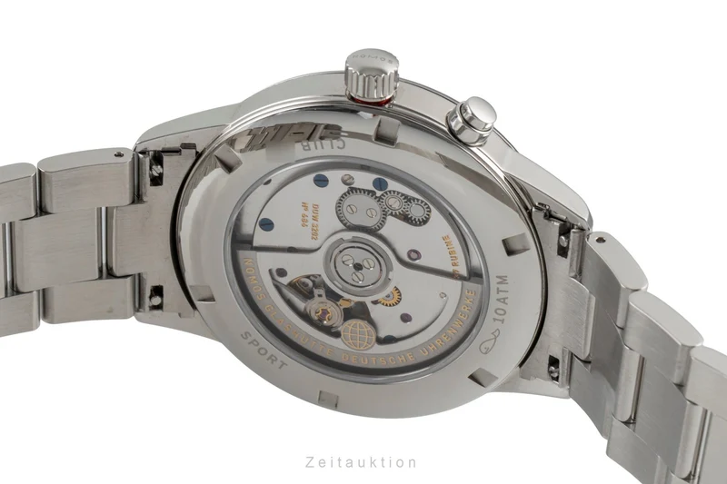 Nomos Club steel automatic men's watch 791 LP: 4400EUR [2604535]