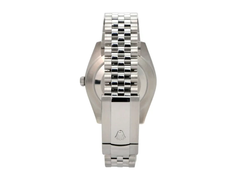 Rolex Datejust 41 Edelstahl Weißgold 126334 Rhodium Römisch Jubile-Band