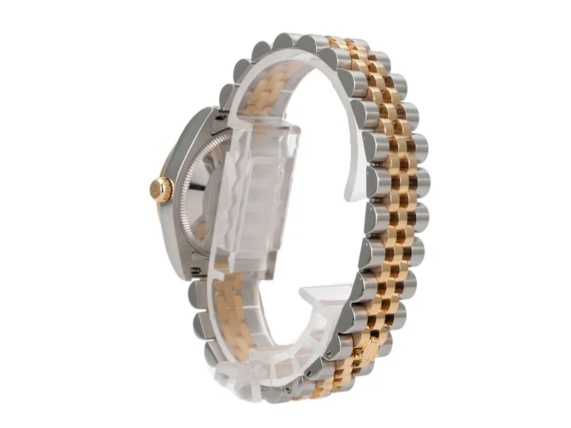 Rolex Datejust 31 Edelstahl Gelbgold 178273 Champagner Römisch Jubile-Band