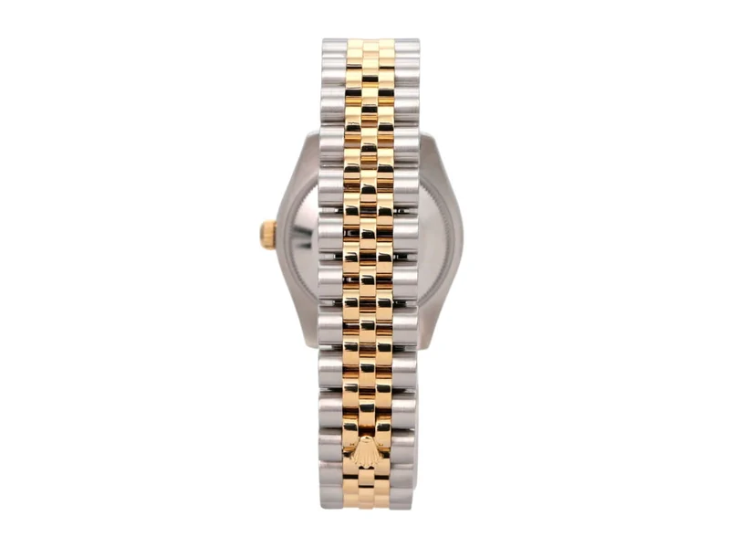 Rolex Datejust 31 Edelstahl Gelbgold 178273 Champagner Römisch Jubile-Band