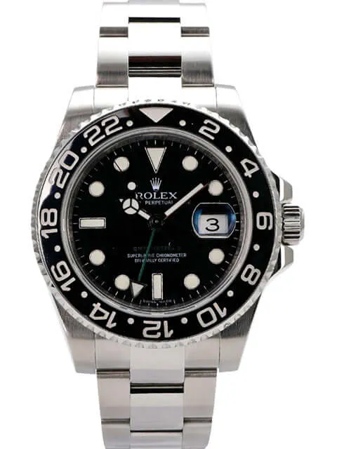 Rolex GMT-Master II Edelstahl 116710LN