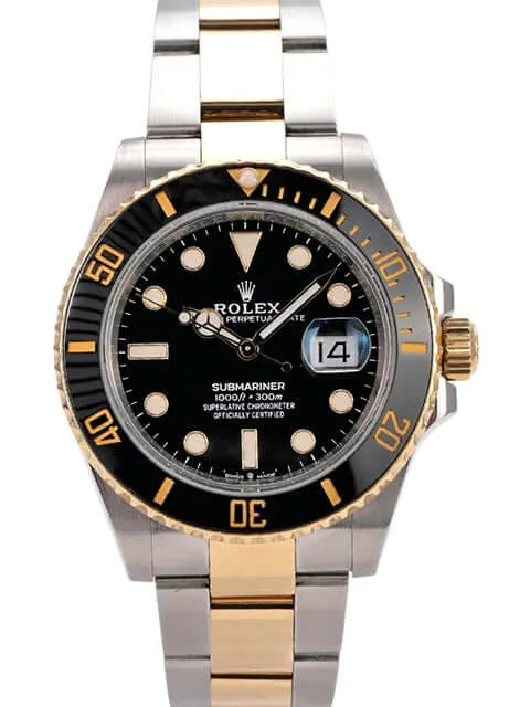 Rolex Submariner Date 41 Edelstahl Gelbgold 126613LN