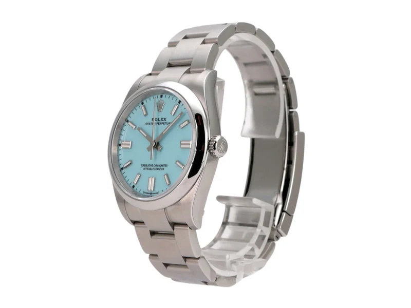 Rolex Oyster Perpetual 36 126000 Tiffany Blau