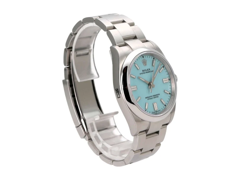 Rolex Oyster Perpetual 36 126000 Tiffany Blau