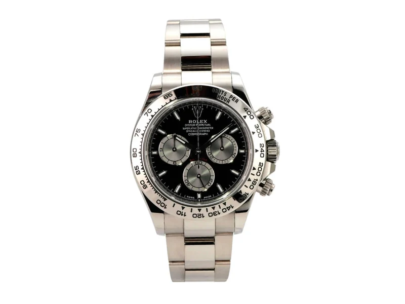 Rolex Daytona Weißgold 126509 Schwarz