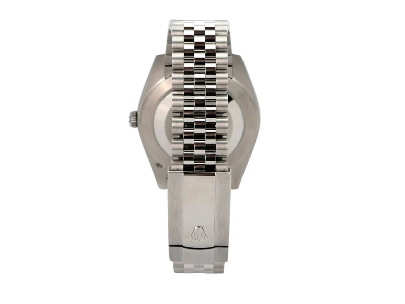 Rolex Datejust 41 Edelstahl Weißgold 126334 Blau Dia Jubile-Band