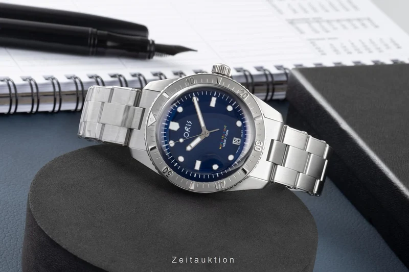 Oris Divers Sixty-Five steel automatic men's watch 01 733 7771 4085-Set LP: 2500EUR Limited [2605178]