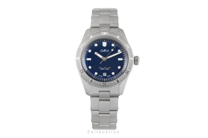 Oris Divers Sixty-Five steel automatic men's watch 01 733 7771 4085-Set LP: 2500EUR Limited [2605178]