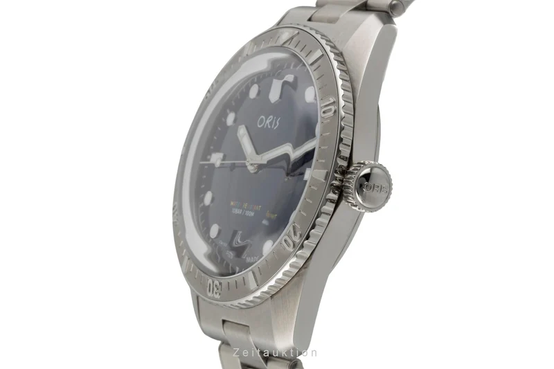 Oris Divers Sixty-Five steel automatic men's watch 01 733 7771 4085-Set LP: 2500EUR Limited [2605178]