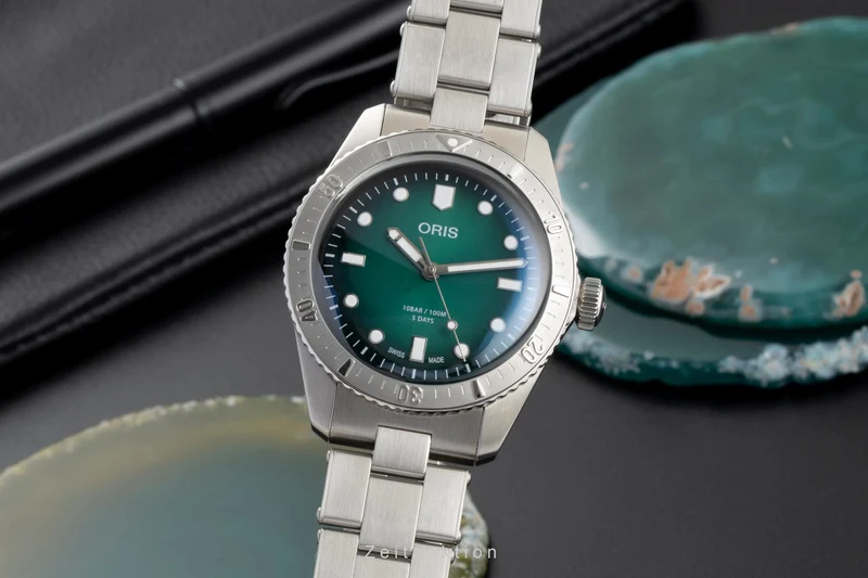 Oris Divers Sixty-Five steel automatic men's watch 01 400 7774 4057-07 8 19 18 LP: 3600EUR [2605156]