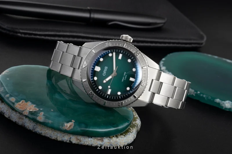Oris Divers Sixty-Five steel automatic men's watch 01 400 7774 4057-07 8 19 18 LP: 3600EUR [2605156]