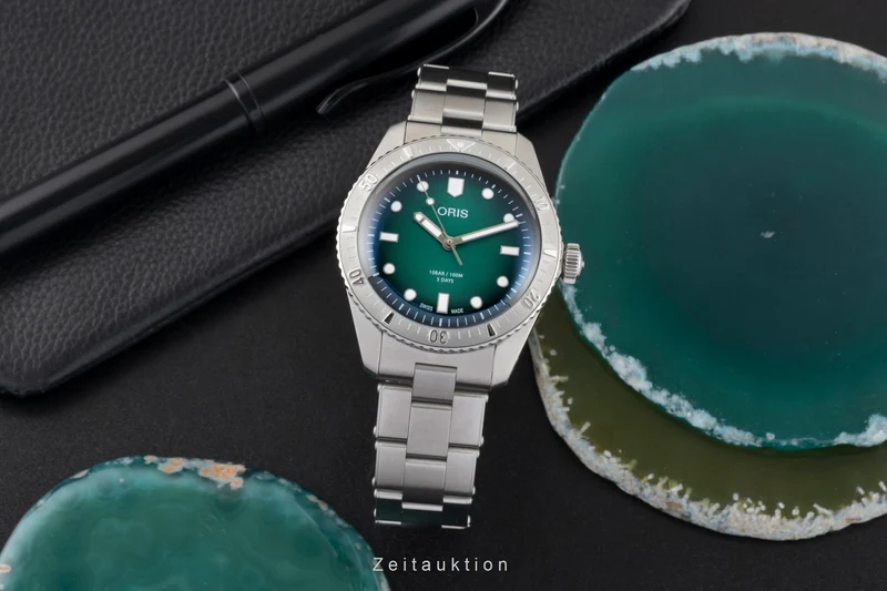 Oris Divers Sixty-Five steel automatic men's watch 01 400 7774 4057-07 8 19 18 LP: 3600EUR [2605156]