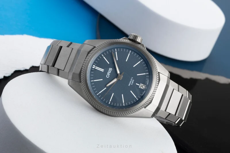 Oris Propilot X titanium automatic men's watch 01 400 7778 7155-07 7 20 01TLC LP: 4300EUR [2605159]
