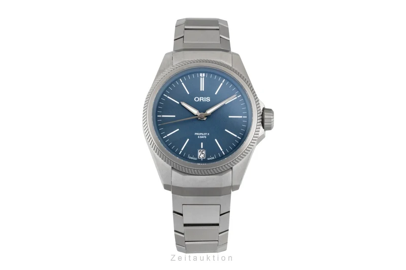 Oris Propilot X titanium automatic men's watch 01 400 7778 7155-07 7 20 01TLC LP: 4300EUR [2605159]