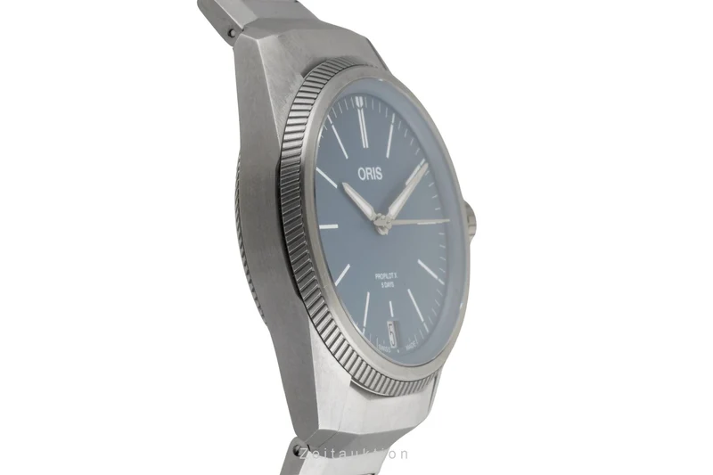 Oris Propilot X titanium automatic men's watch 01 400 7778 7155-07 7 20 01TLC LP: 4300EUR [2605159]