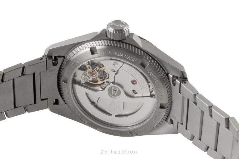 Oris Propilot X titanium automatic men's watch 01 400 7778 7155-07 7 20 01TLC LP: 4300EUR [2605159]