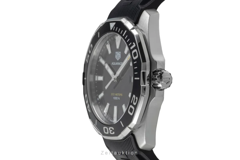 Tag Heuer Aquaracer steel quartz men's watch WAY101A [2605320]