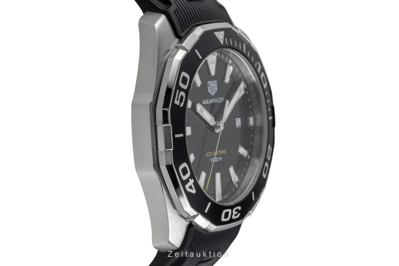 Tag Heuer Aquaracer steel quartz men's watch WAY101A [2605320]