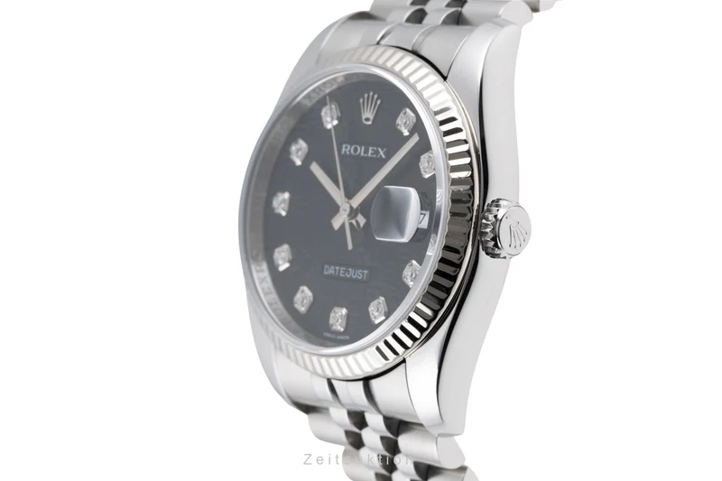 Rolex Datejust steel / white gold automatic men's watch 116234 [2605629]