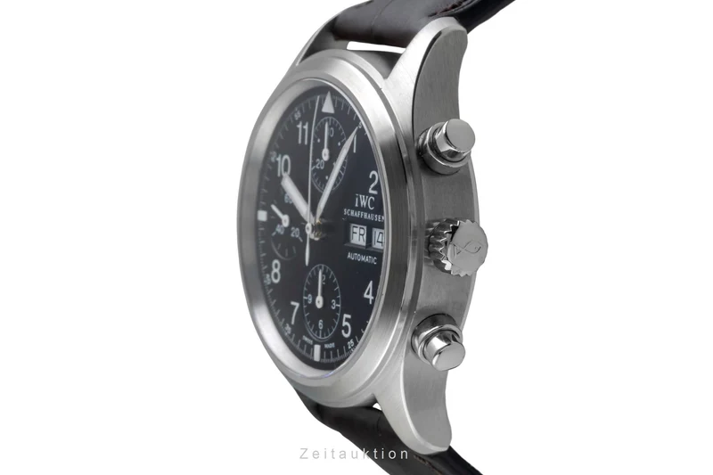 IWC Fliegerchronograph chronograph steel automatic men's watch IW370603 [2605058]