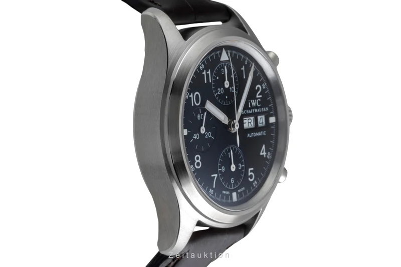 IWC Fliegerchronograph chronograph steel automatic men's watch IW370603 [2605058]